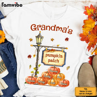 Personalized Gift For Grandma Autumn Pumpkin Patch Shirt - Hoodie - Sweatshirt 27991 thumb 1