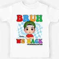 Personalized Gift For Grandson Groovy Back To School Kid T Shirt 27995 thumb 1
