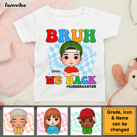 Personalized Gift For Grandson Groovy Back To School Kid T Shirt 27995 thumb 1