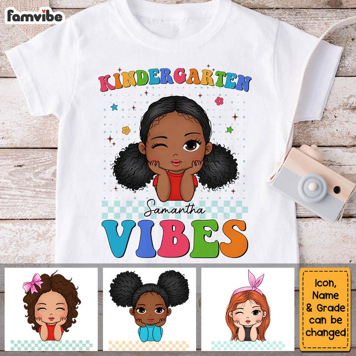 Personalized Gift For Granddaughter Groovy Back To School Kid T Shirt 27997 1