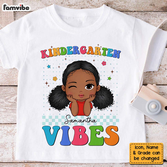 Personalized Gift For Granddaughter Groovy Back To School Kid T Shirt 27997 1