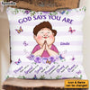 Personalized Gifts For Grandma God Says You Are Pillow 31481 1