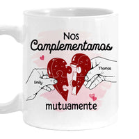 Personalized Couple Gift Spanish Nos Complementamos Mutuamente Mug 31022 thumb 1