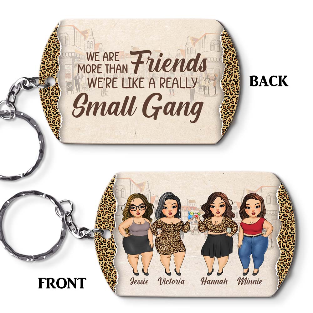Personalized Gift For Friends For Sister Small Gang Aluminum Keychain 24665