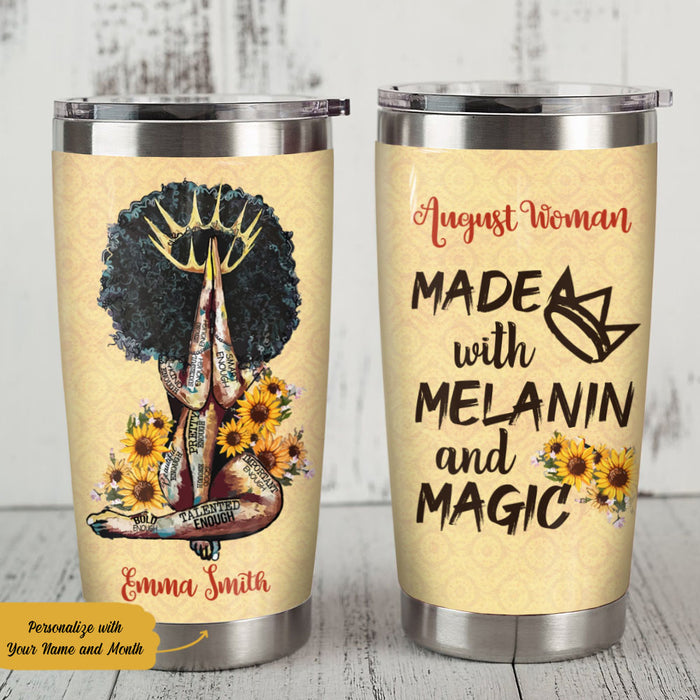 Personalized Crowned BWA Steel Tumbler JL103 65O58 1