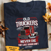 Personalized Trucker T Shirt JN191 87O53 thumb 1