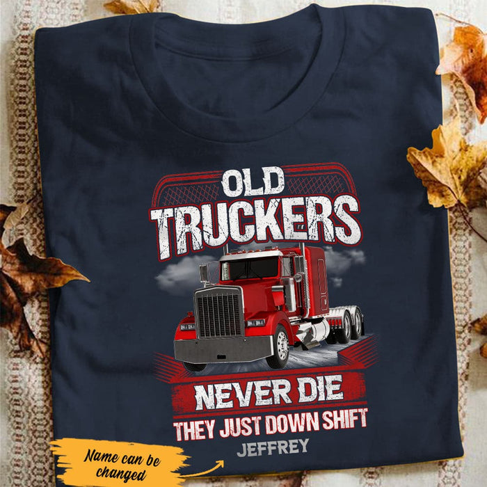 Personalized Trucker T Shirt JN191 87O53 1