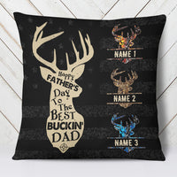 Personalized Hunting Dad Grandpa Fathers Day Pillow AP175 30O36 (Insert Included) thumb 1