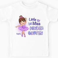 Personalized Gift For Granddaughter Ballet Back To School Kid T Shirt 28000 thumb 1