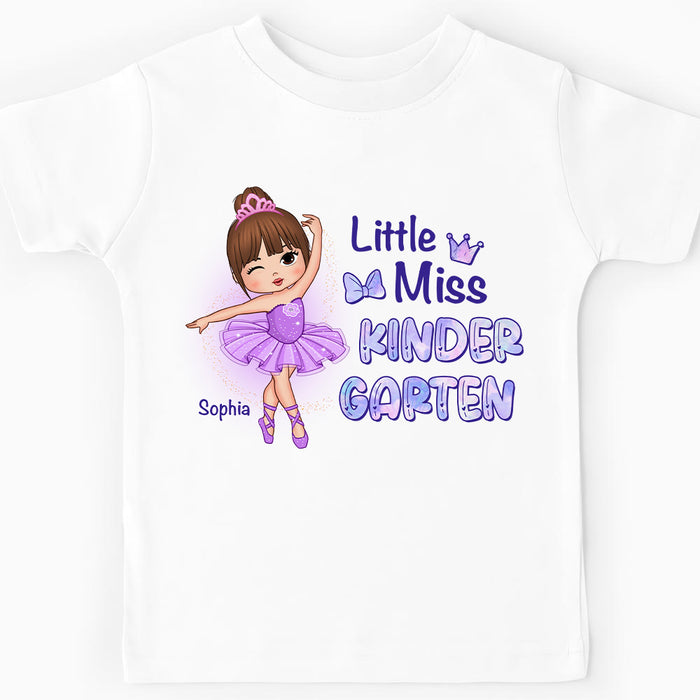Personalized Gift For Granddaughter Ballet Back To School Kid T Shirt 28000 1
