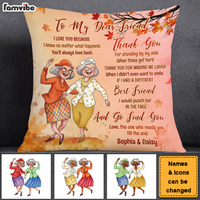 Personalized Gift For Senior Friends Pillow 28001 thumb 1