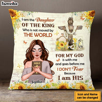 Personalized Gift For Daughter The Daughter Of The King Pillow 28002 thumb 1