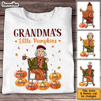 Personalized Gift For Grandma Fall Season Pumpkin Shirt - Hoodie - Sweatshirt 28004 thumb 1