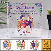 Personalized Gift For Friends Are Never Apart Plaque 28009 thumb 1