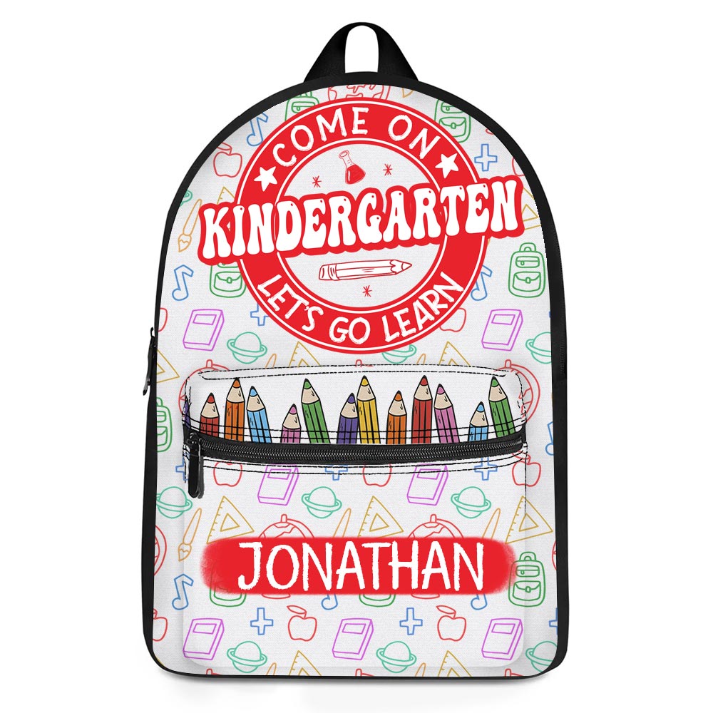Personalized Gift For Granddaughter Come On Back To School BackPack 28010 Primary Mockup