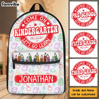 Personalized Gift For Granddaughter Come On Back To School BackPack 28010 thumb 1