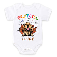 Personalized Gift For New Born Dog Owner Baby Onesie 28016 thumb 1
