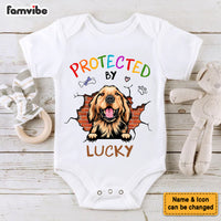Personalized Gift For New Born Dog Owner Baby Onesie 28016 thumb 1