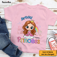 Personalized Gift For Granddaughter Birthday Princess Kid T Shirt 28020 thumb 1
