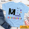 Personalized Gift For Grandson Alphabet Halloween Kid T Shirt 28027 1