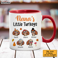Personalized Gift For Grandma Nana's Turkeys Mug 28034 thumb 1
