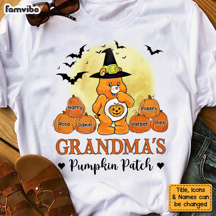 Personalized Gift For Grandma Pumpkin Patch Shirt - Hoodie - Sweatshirt 28039 1