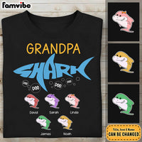 Personalized Gift For Grandpa Shark Shirt - Hoodie - Sweatshirt 28040 thumb 1