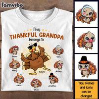 Personalized Gift For Grandpa Turkey Shirt - Hoodie - Sweatshirt 28041 thumb 1