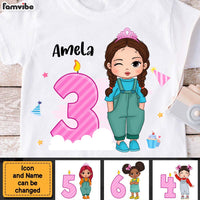 Personalized Gift For Granddaughter Cute Birthday Kid T Shirt 28043 thumb 1