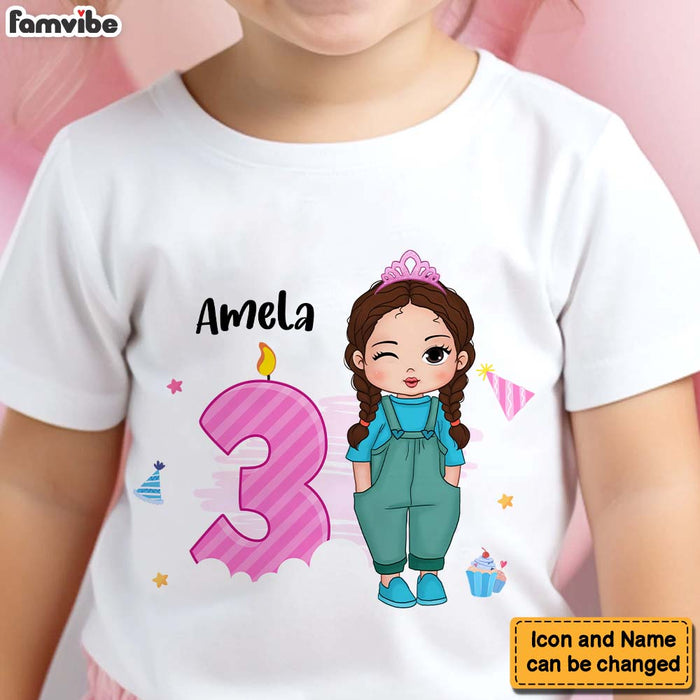 Personalized Gift For Granddaughter Cute Birthday Kid T Shirt 28043 1