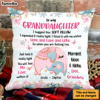 Personalized Gift For Granddaughter You Will Feel My Love Within It Pillow 28045 thumb 1