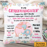 Personalized Gift For Granddaughter You Will Feel My Love Within It Pillow 28045 thumb 1