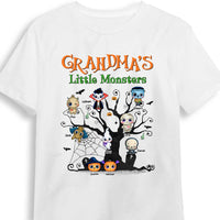 Personalized Halloween Gift For Grandma Little Monsters Shirt - Hoodie - Sweatshirt 28046 thumb 1