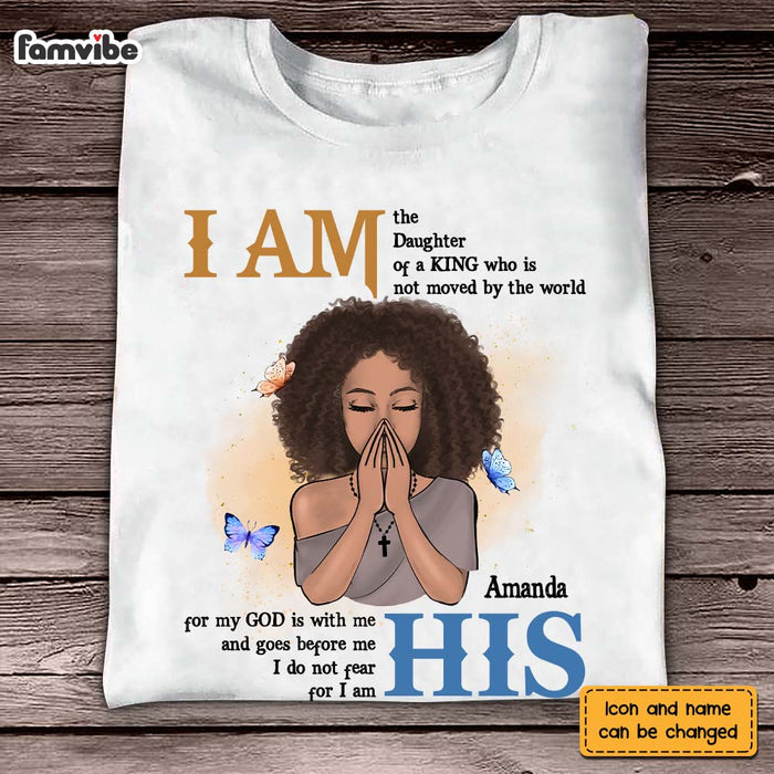Personalized Gift For Daughter I Am The Daughter Of A King Shirt - Hoodie - Sweatshirt 28055 1