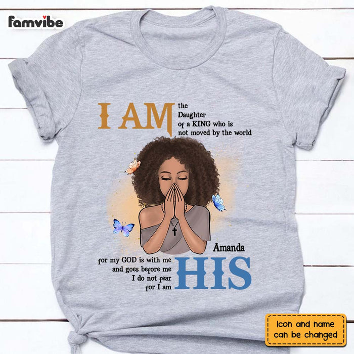 Personalized Gift For Daughter I Am The Daughter Of A King Shirt - Hoodie - Sweatshirt 28055 1