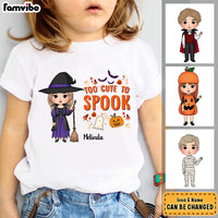 Personalized Halloween Gift For Granddaughter Too Cute To Spook Kid T Shirt 28056 thumb 1