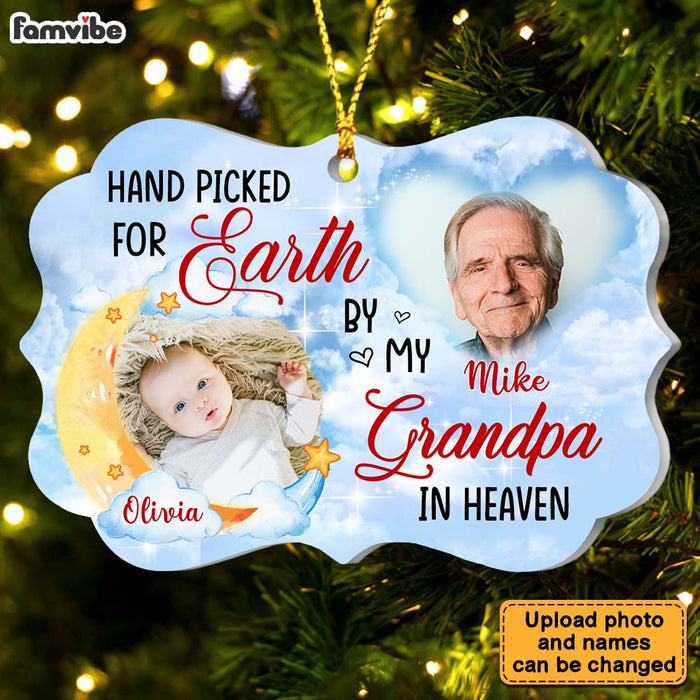 Personalized New Born Baby Hand Picked Benelux Ornament 28057 1