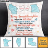 Personalized Gift For Granddaughter Long Distance Pillow 28059 1