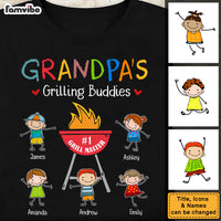 Personalized Gift For Grandpa Grill Master Shirt - Hoodie - Sweatshirt 28065 thumb 1