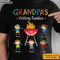 Personalized Gift For Grandpa Grill Master Shirt - Hoodie - Sweatshirt 28065 thumb 1