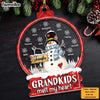 Personalized Christmas Gift For Grandma Grandkids Melt My Heart Ornament 28074 1
