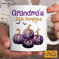 Personalized Gift For Grandma Little Pumpkin Halloween Mug 28076 thumb 1