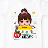 Personalized Back To School Gift For Granddaughter 1st Grade Kid T Shirt 28081 1