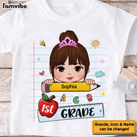 Personalized Back To School Gift For Granddaughter 1st Grade Kid T Shirt 28081 thumb 1
