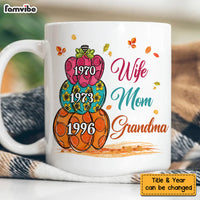 Personalized Gift For Grandma Pumpkins Mug 28083 thumb 1