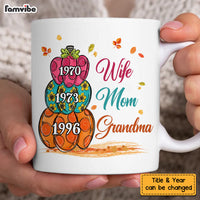 Personalized Gift For Grandma Pumpkins Mug 28083 thumb 1
