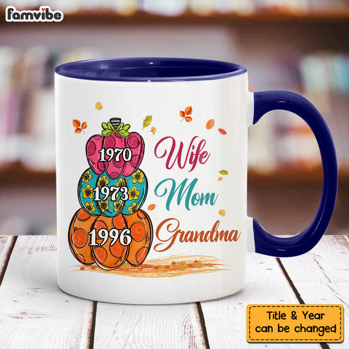 Personalized Gift For Grandma Pumpkins Mug 28083 1