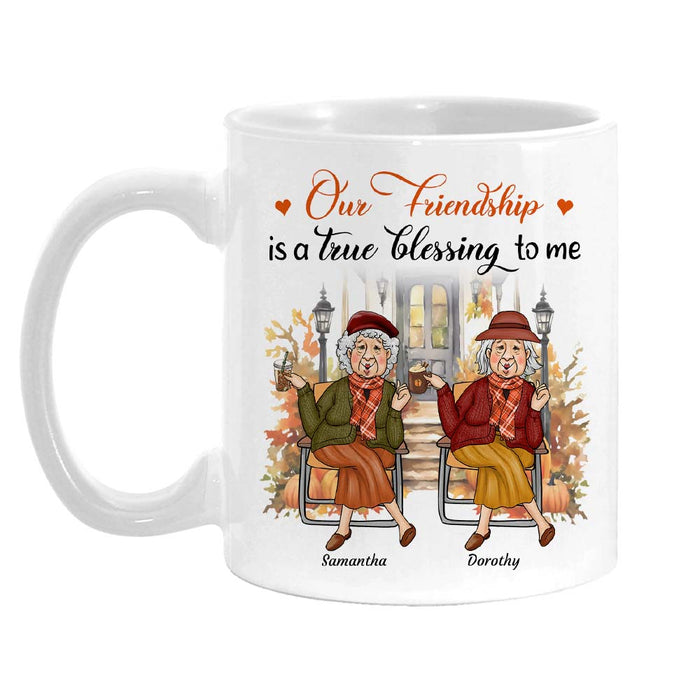 Personalized Gift For Friend Our Friendship Fall Autumn Mug 28087 1