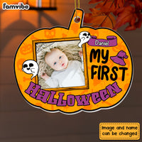 Personalized Gift For Baby My First Halloween Upload Photo Ornament 28098 thumb 1