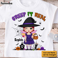 Personalized Halloween Toddler Creep It Real Kid T Shirt 28100 thumb 1